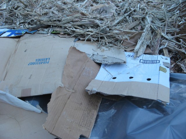 kartony podstawa kopca - Magiczna Oaza wrozki Marii Bucardi jak zmienic pustynie w ogrod dla Matki Ziemi